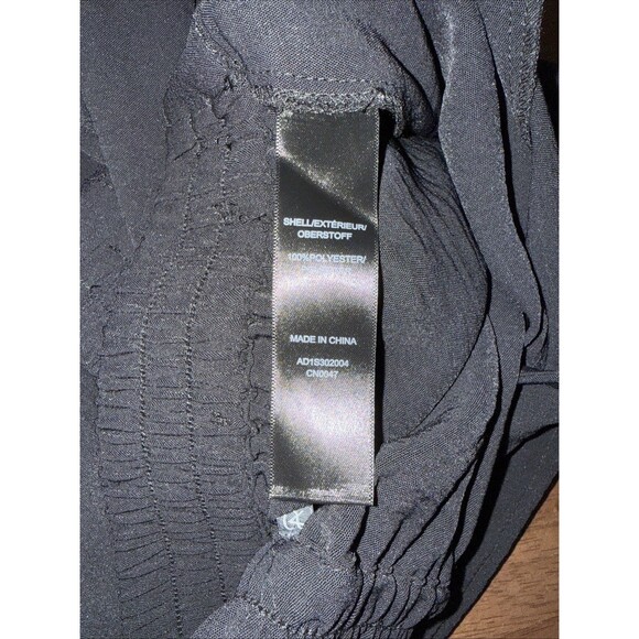 Adrianna Papell Black Airflow Woven Pull-On Wide Leg Crop Pants NWT Size 1X - Picture 7 of 10